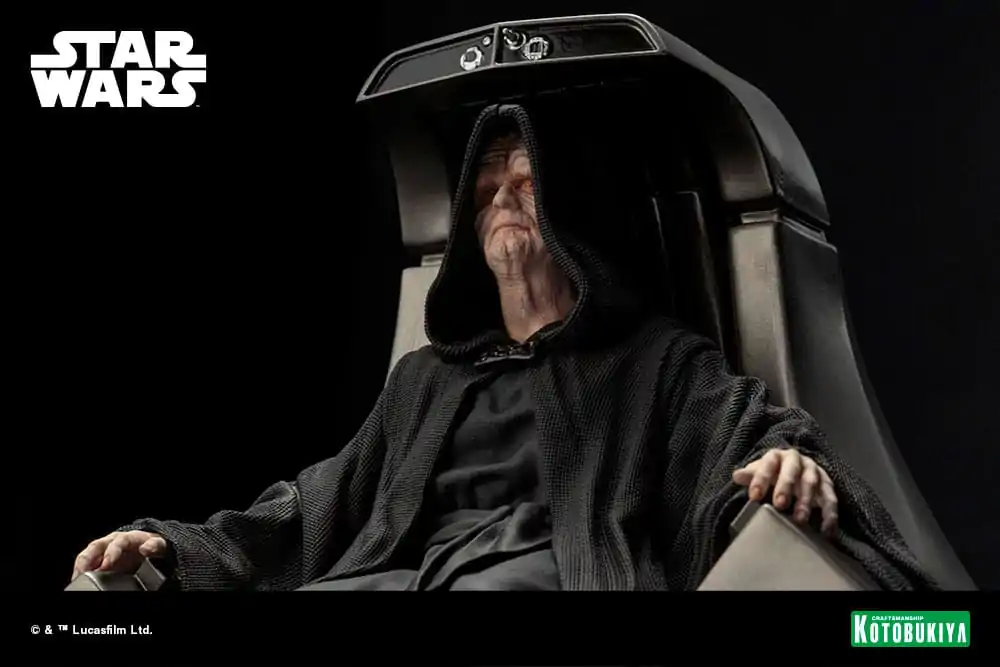 Star Wars: Return of the Jedi ARTFX+ PVC Kip 1/10 Emperor Palpatine 16 cm fotografija izdelka
