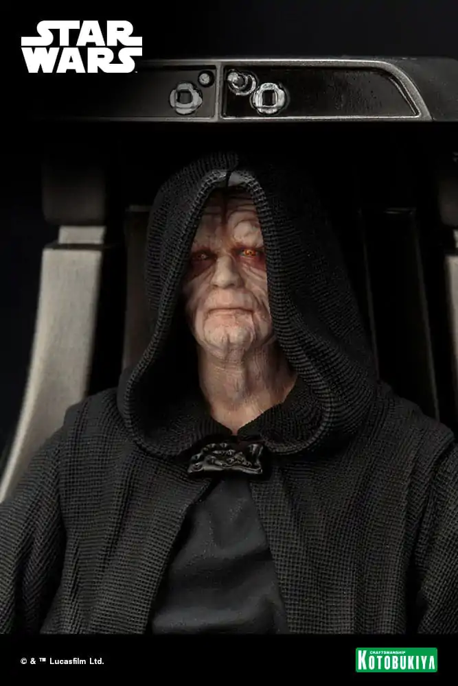 Star Wars: Return of the Jedi ARTFX+ PVC Kip 1/10 Emperor Palpatine 16 cm fotografija izdelka