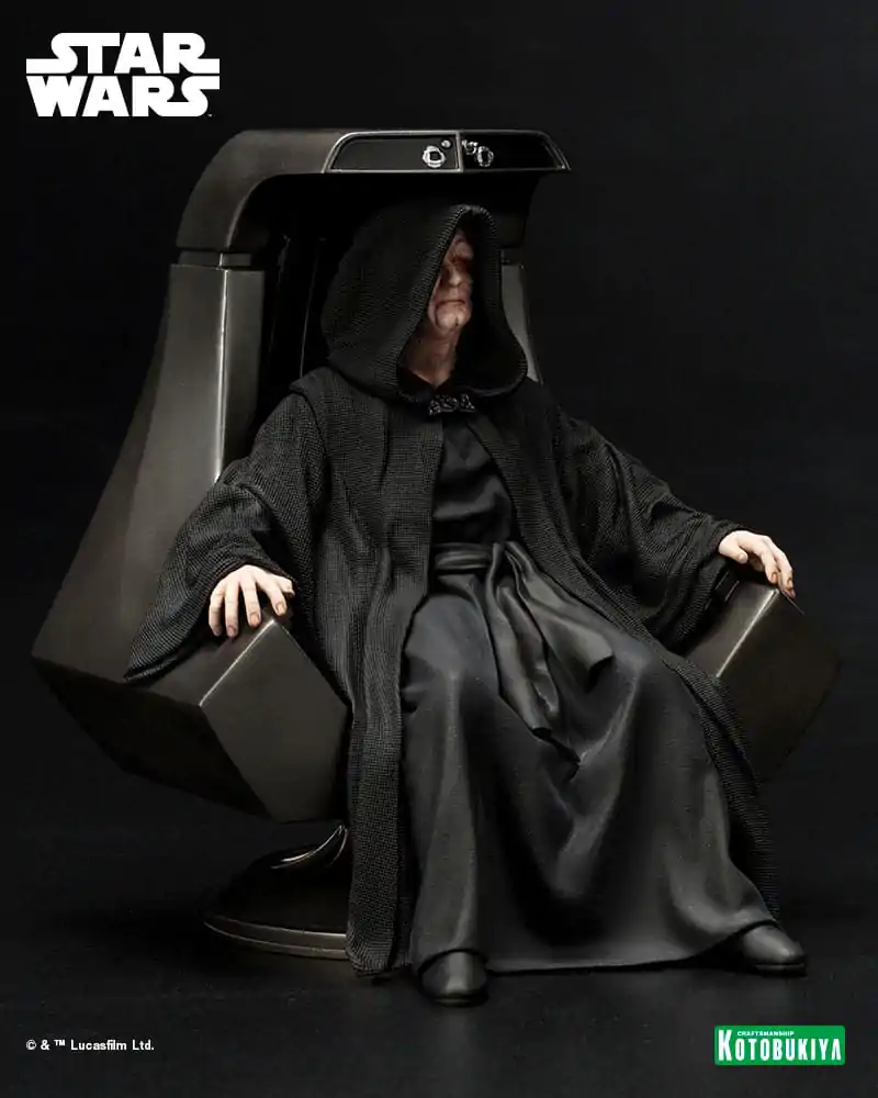 Star Wars: Return of the Jedi ARTFX+ PVC Kip 1/10 Emperor Palpatine 16 cm fotografija izdelka
