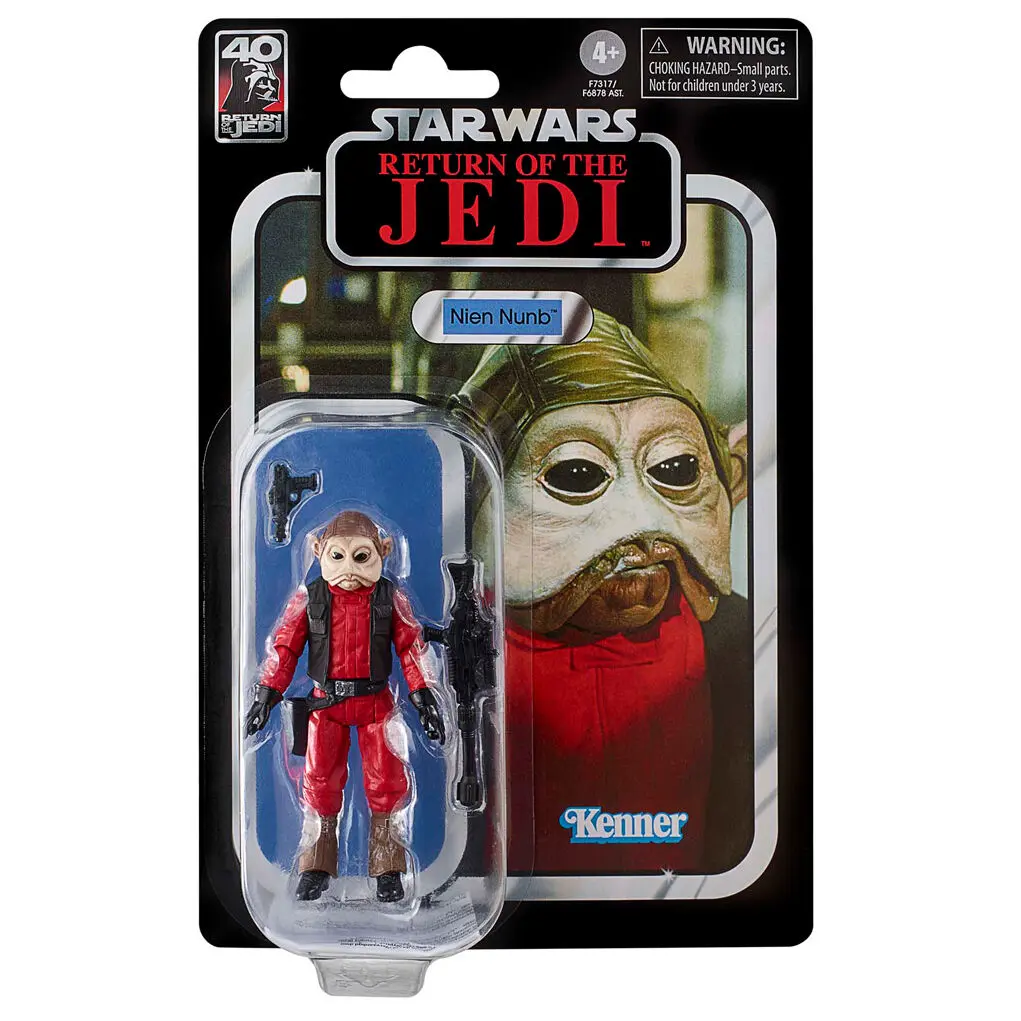 Star Wars Episode VI 40th Anniversary Vintage Collection akcijska figura Nien Nunb 10 cm fotografija izdelka