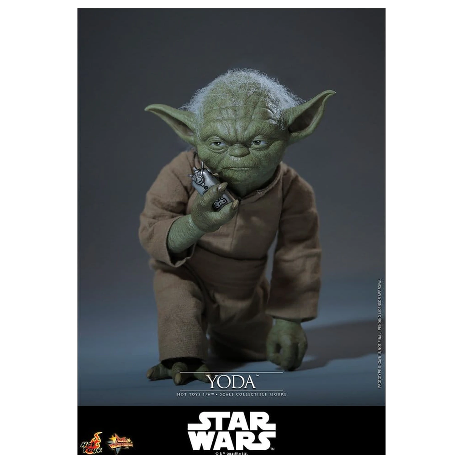 Star Wars: Revenge of the Sith Movie Masterpiece akcijska figura 1/6 Yoda 14 cm fotografija izdelka
