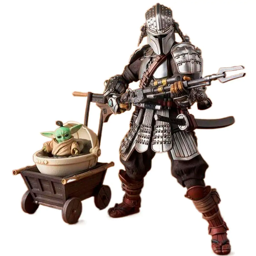 Star Wars Ronin Mandalorian Beskar Armor & Grogu figura 18 cm fotografija izdelka