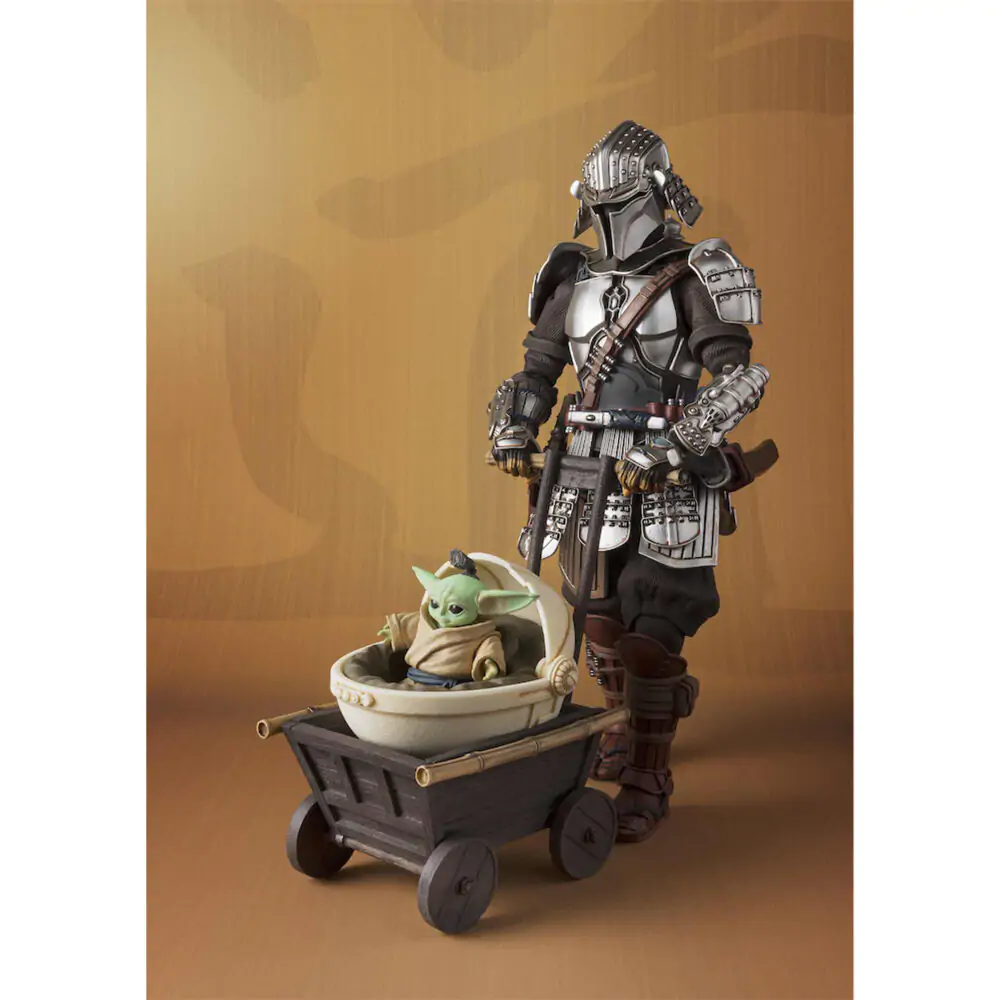 Star Wars Ronin Mandalorian Beskar Armor & Grogu figura 18 cm fotografija izdelka