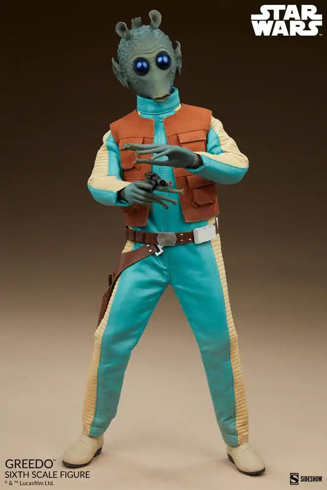 Star Wars Scum & Villainy akcijska figura 1/6 Greedo 30 cm fotografija izdelka