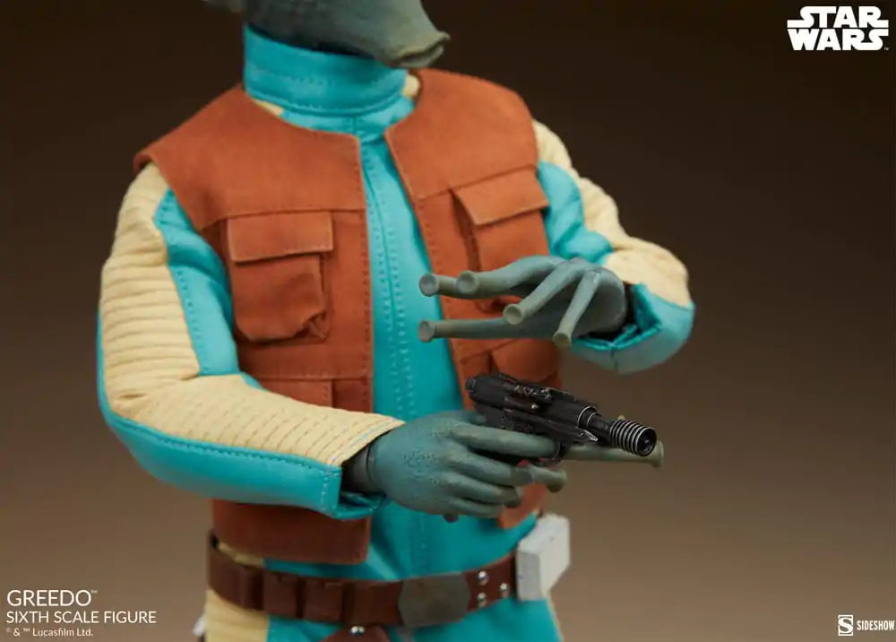 Star Wars Scum & Villainy akcijska figura 1/6 Greedo 30 cm fotografija izdelka