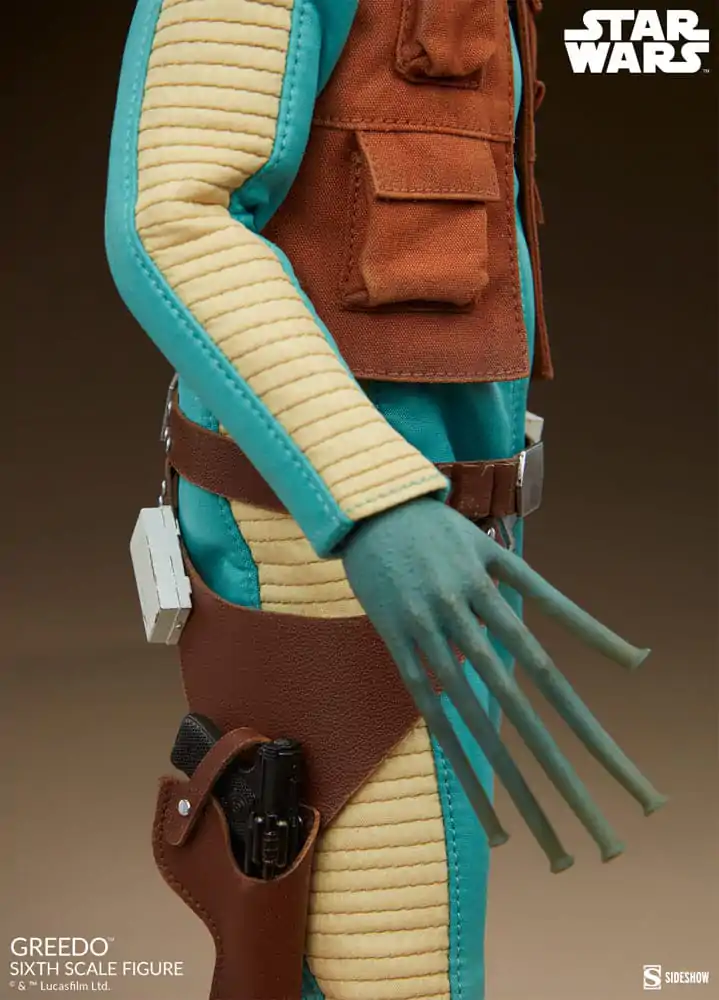 Star Wars Scum & Villainy akcijska figura 1/6 Greedo 30 cm fotografija izdelka