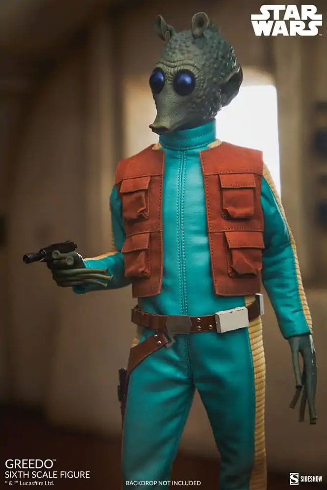 Star Wars Scum & Villainy akcijska figura 1/6 Greedo 30 cm fotografija izdelka