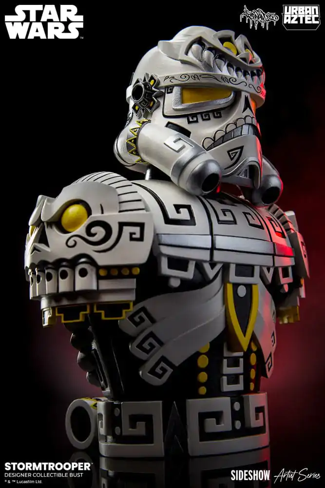 Star Wars Sideshow Artist Series Designer Busta Stormtrooper avtorja Jesse Hernandez 18 cm fotografija izdelka