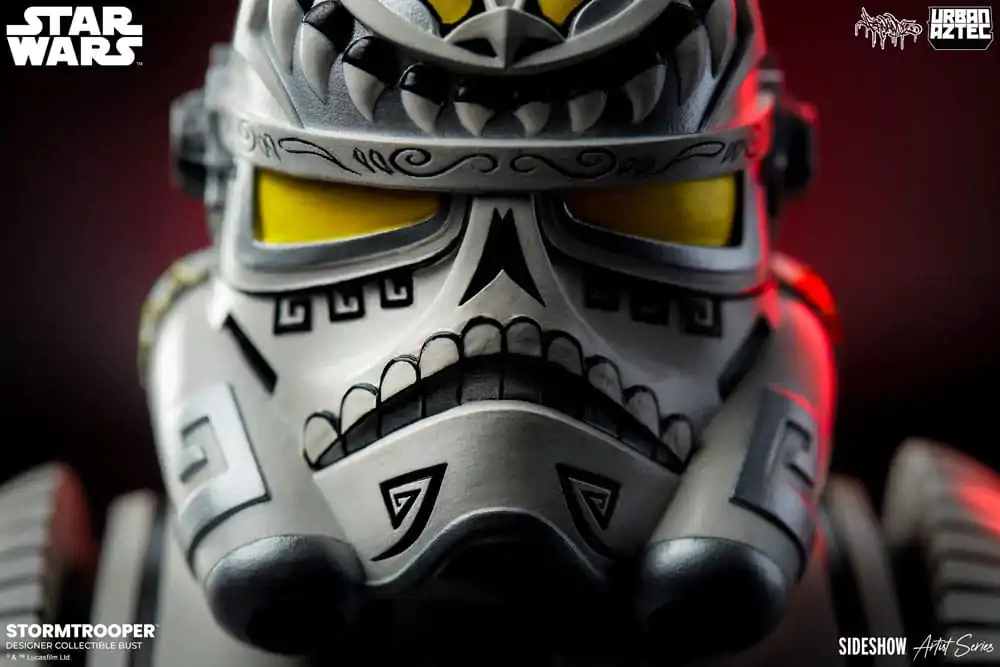 Star Wars Sideshow Artist Series Designer Busta Stormtrooper avtorja Jesse Hernandez 18 cm fotografija izdelka