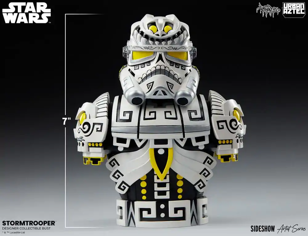 Star Wars Sideshow Artist Series Designer Busta Stormtrooper avtorja Jesse Hernandez 18 cm fotografija izdelka