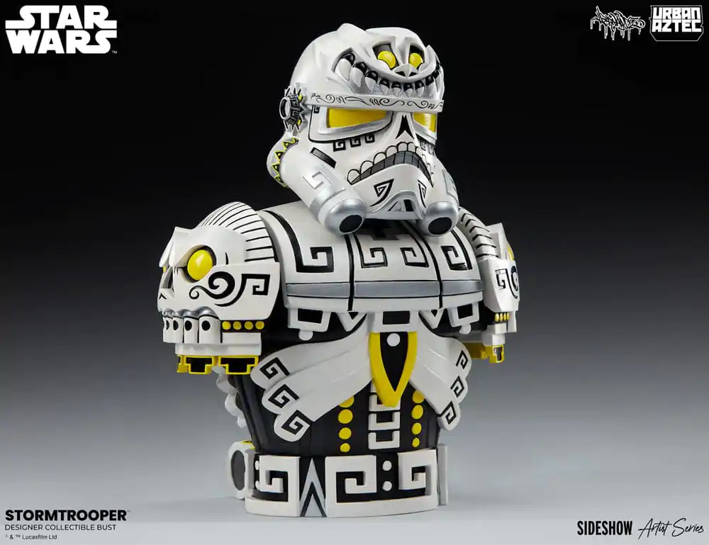 Star Wars Sideshow Artist Series Designer Busta Stormtrooper avtorja Jesse Hernandez 18 cm fotografija izdelka