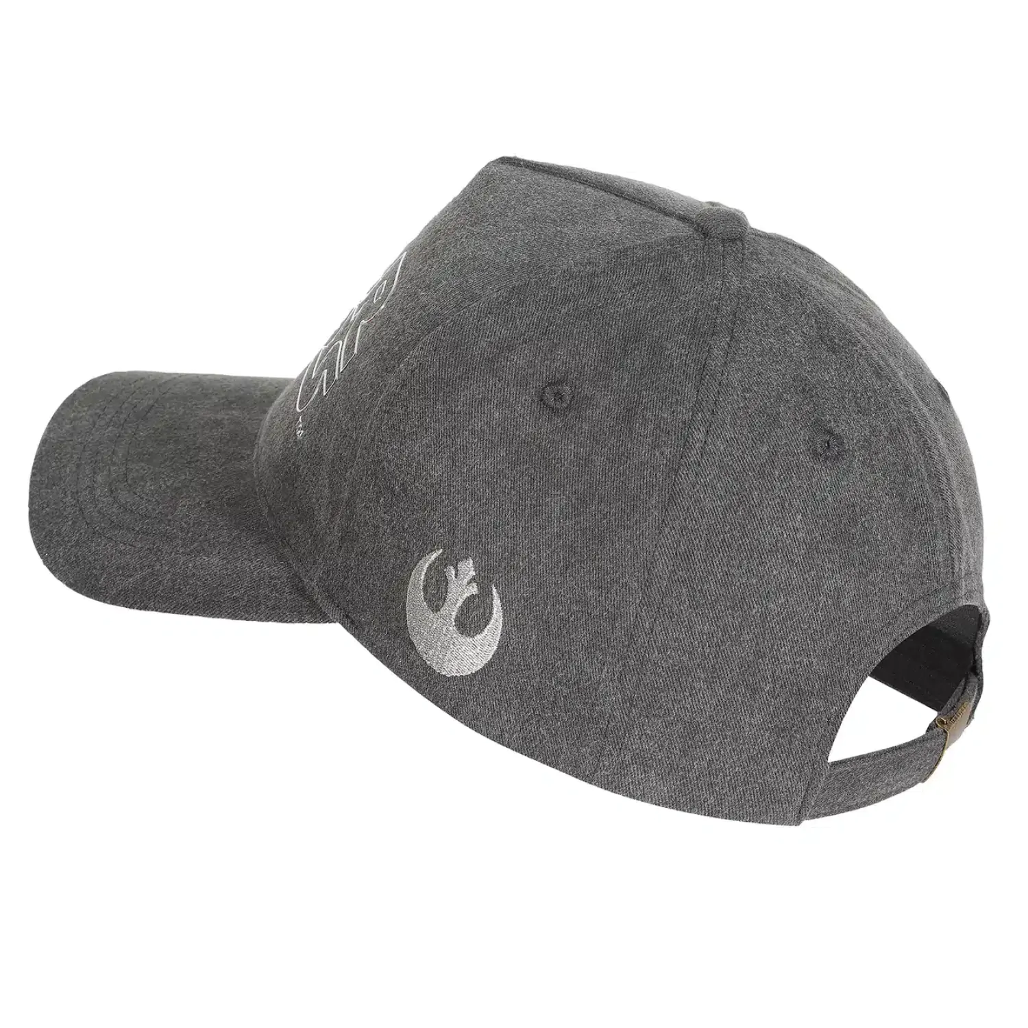 Star Wars Kriv Šilt Kapa s Srebrnim Logotipom fotografija izdelka