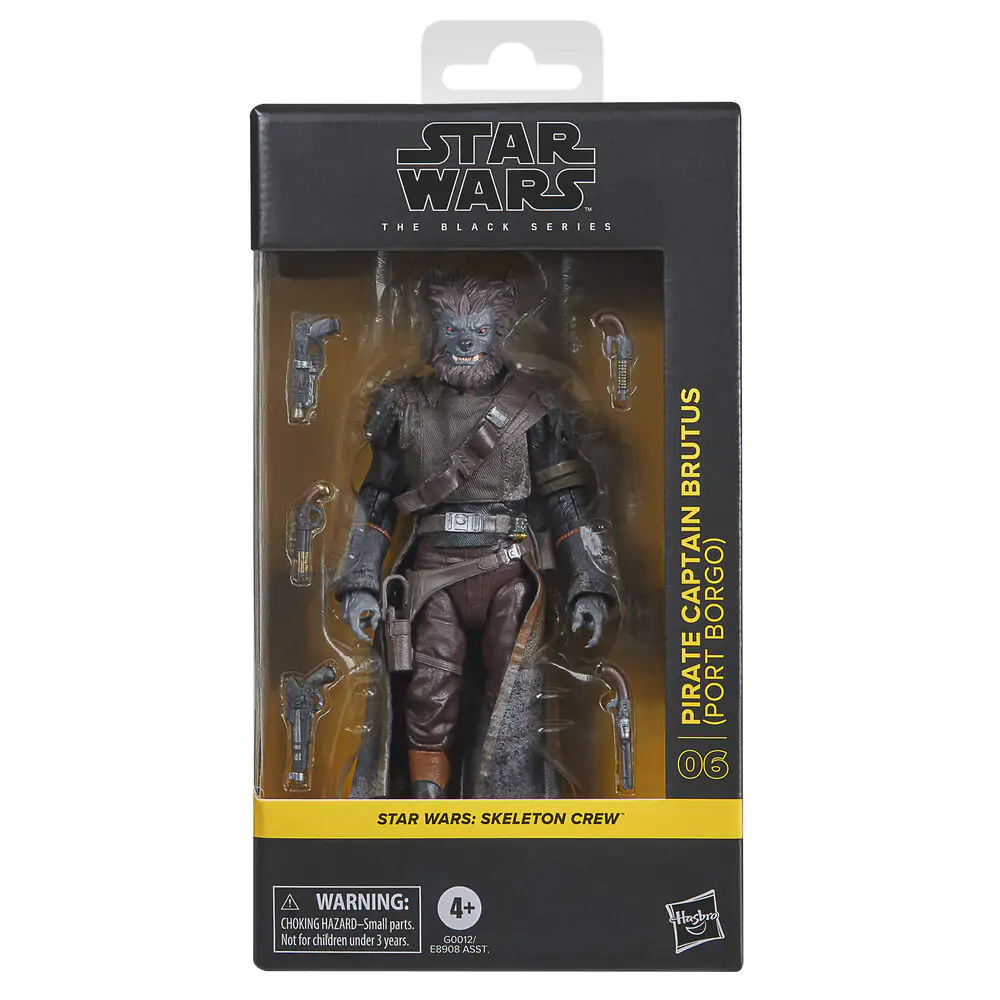 Star Wars Skeleton Crew Pirate Captain Brutus Port Borgo figura 15 cm fotografija izdelka