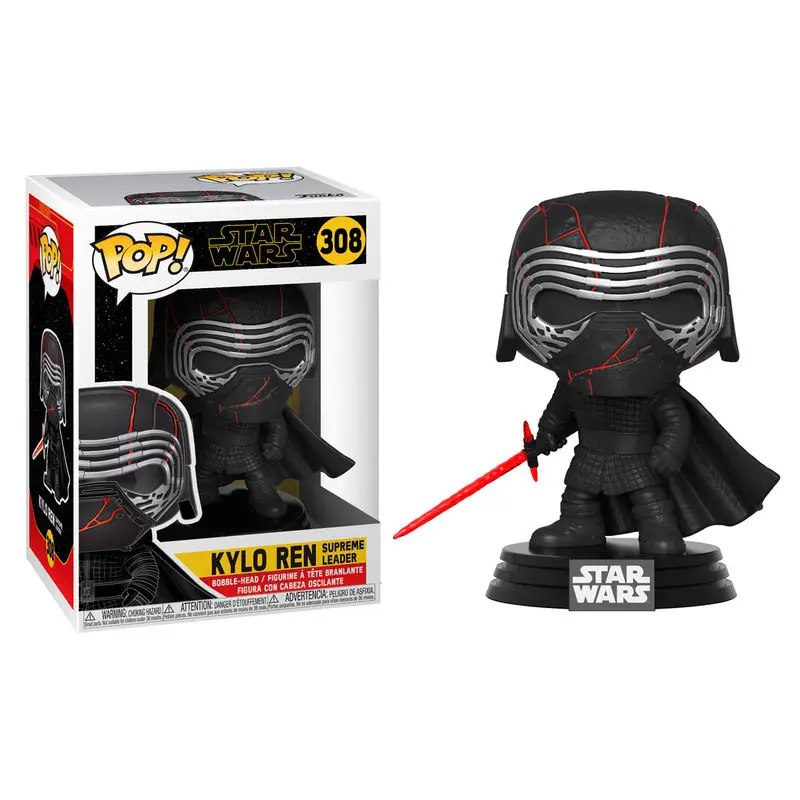 Star Wars Episode IX POP! Movies Vinyl Figure Kylo Ren Supreme Leader 9 cm fotografija izdelka