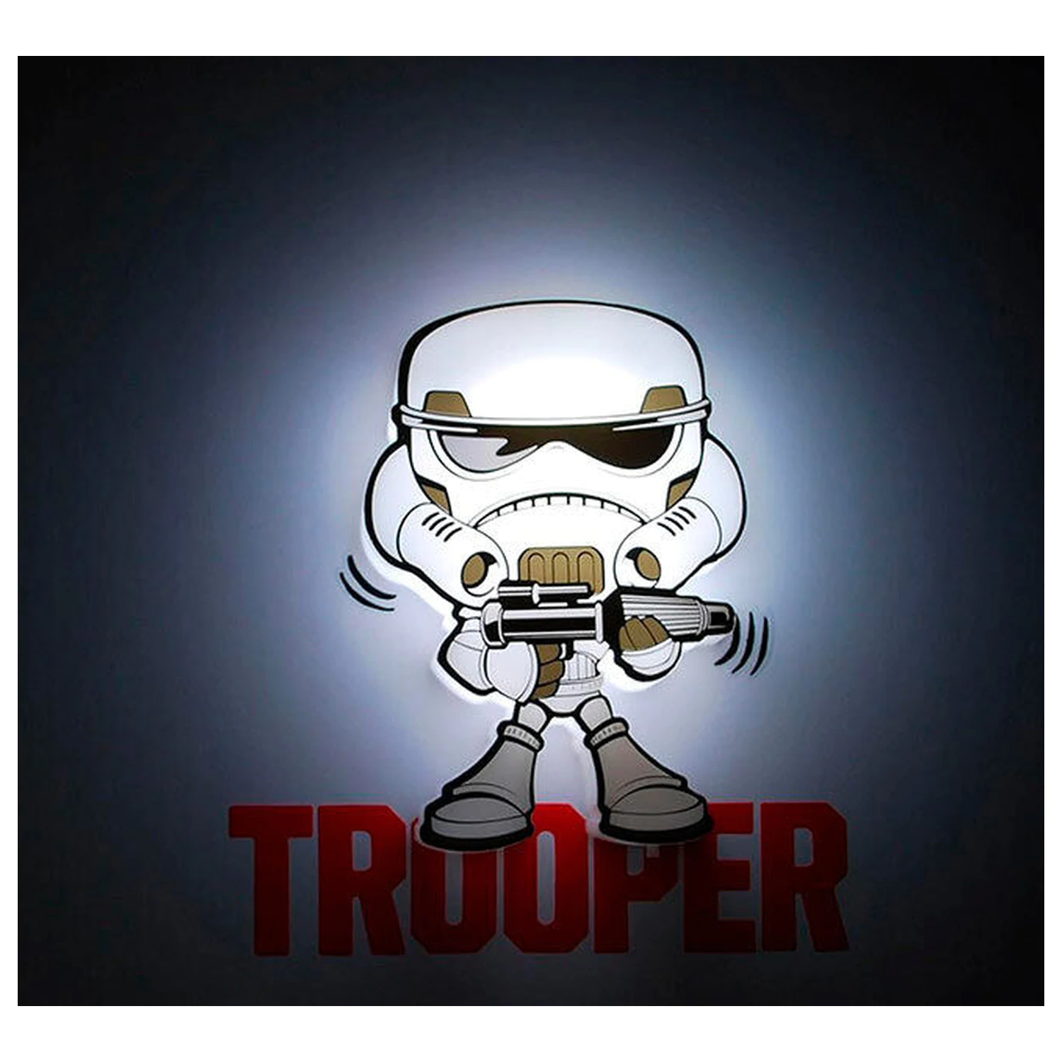 Star Wars Storm Trooper 3D Light FX mini svetilka fotografija izdelka