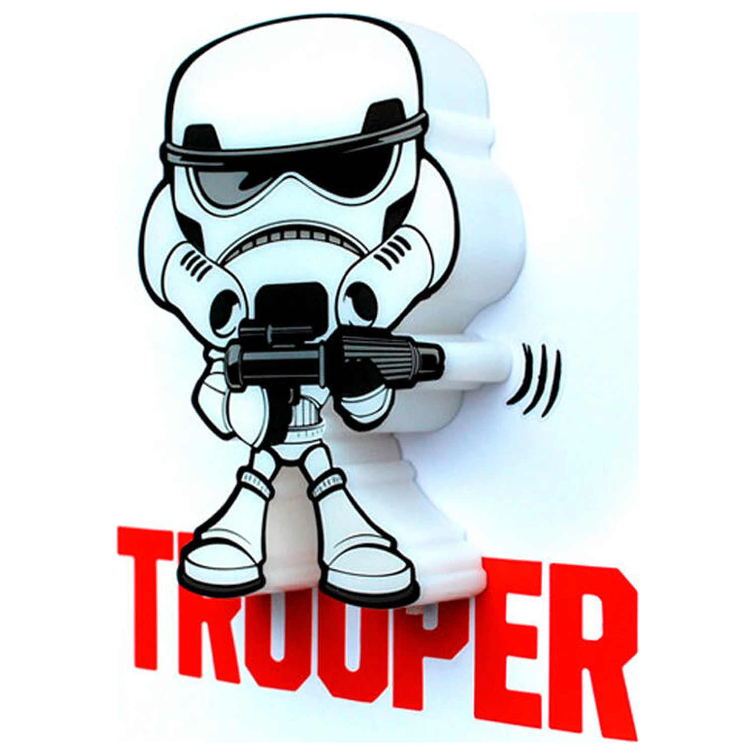 Star Wars Storm Trooper 3D Light FX mini svetilka fotografija izdelka