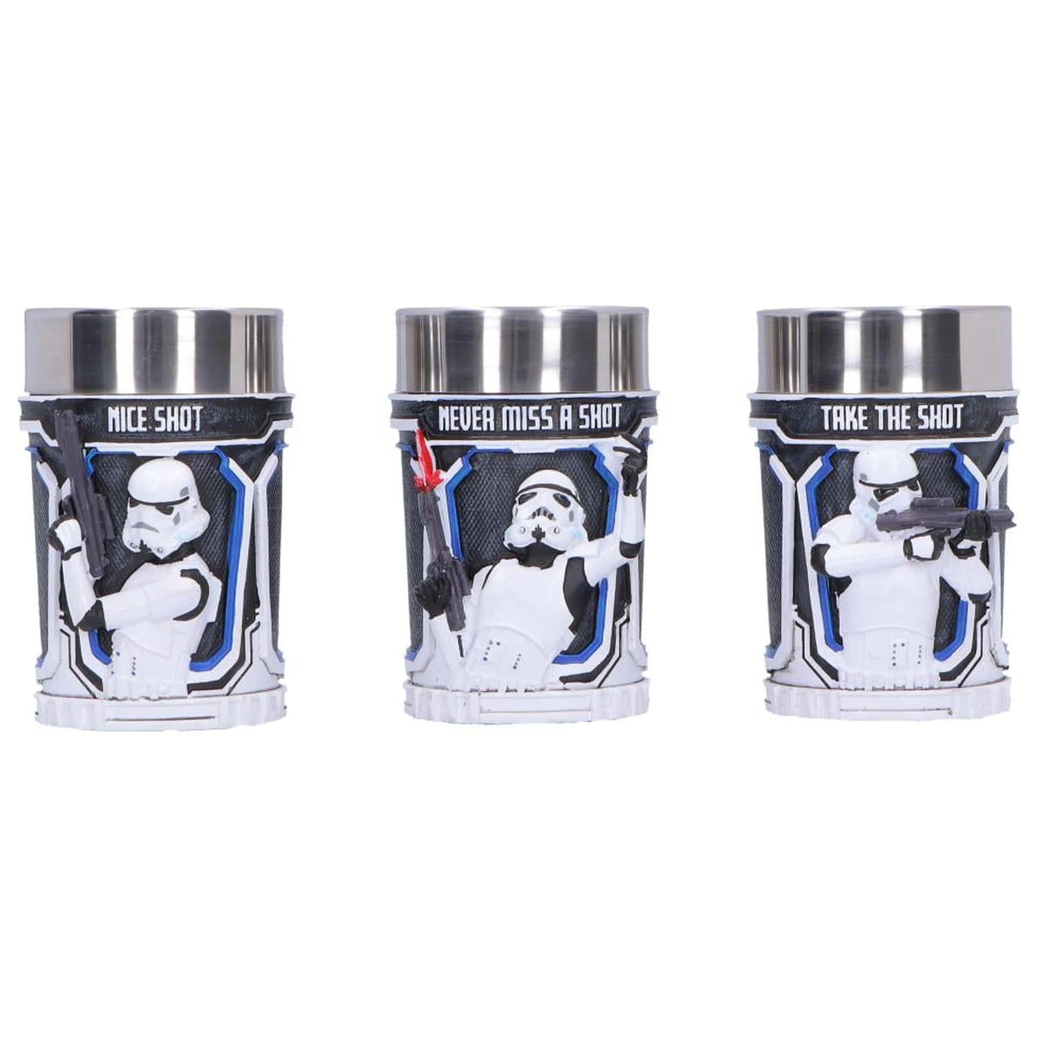 Star Wars Stormtrooper Set s 3 kozarci za žganje fotografija izdelka