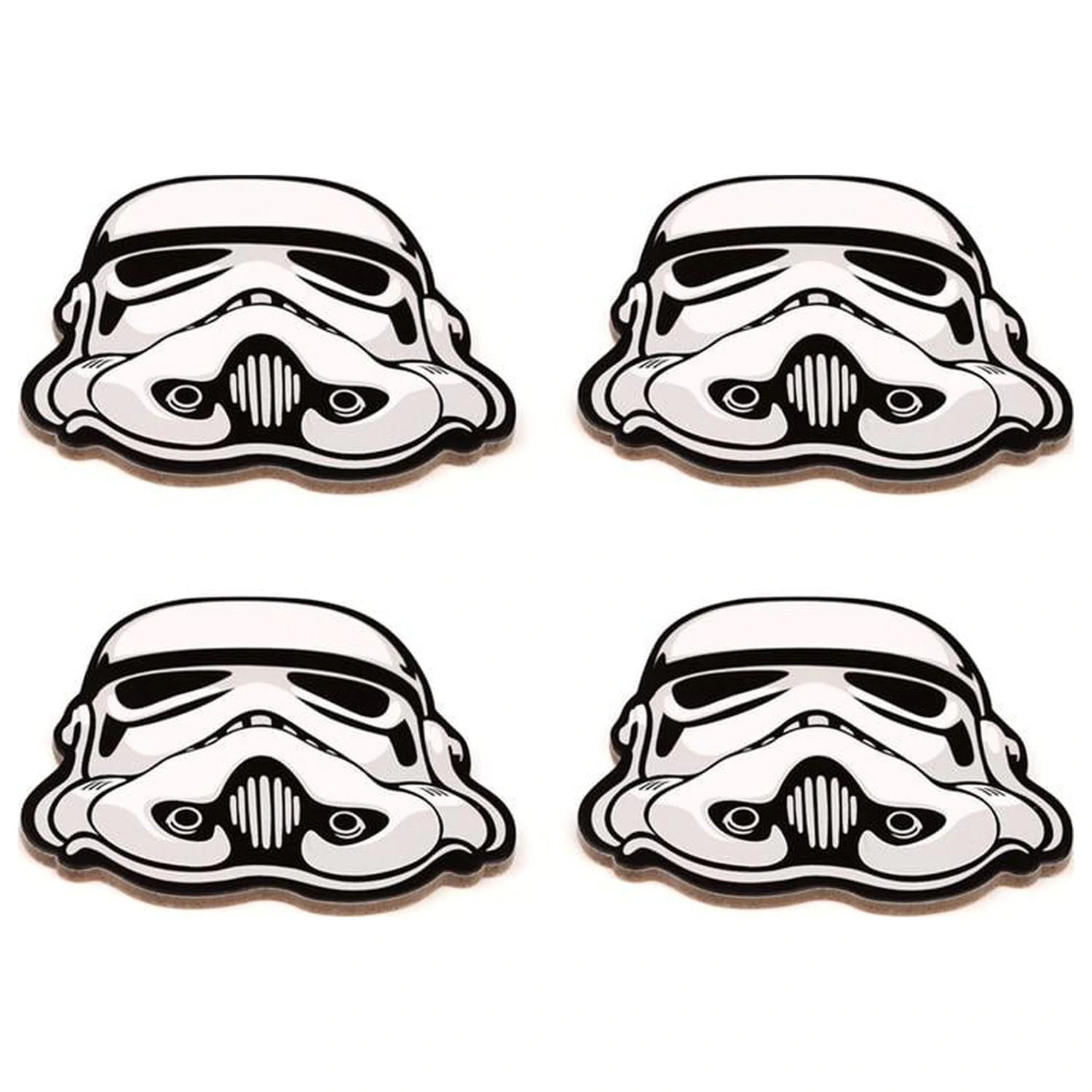 Star Wars Stormtrooper Komplet 4 podstavkov fotografija izdelka