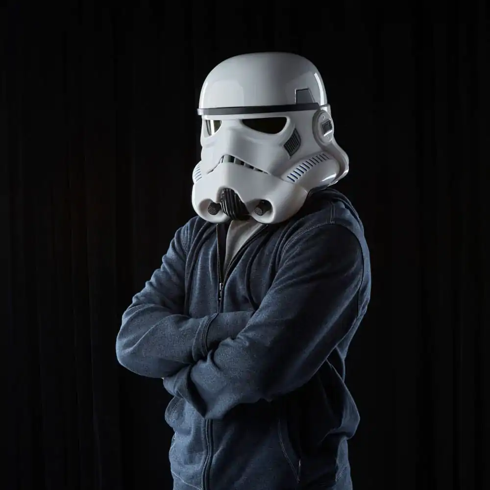 Star Wars Rogue One Black Series Elektronska Čelada Imperial Stormtrooper fotografija izdelka