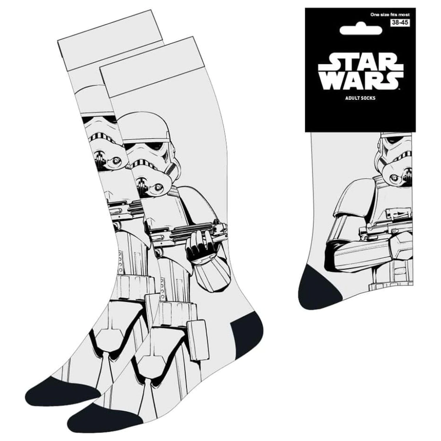 Star Wars Nogavice Stormtrooper 38-45 fotografija izdelka