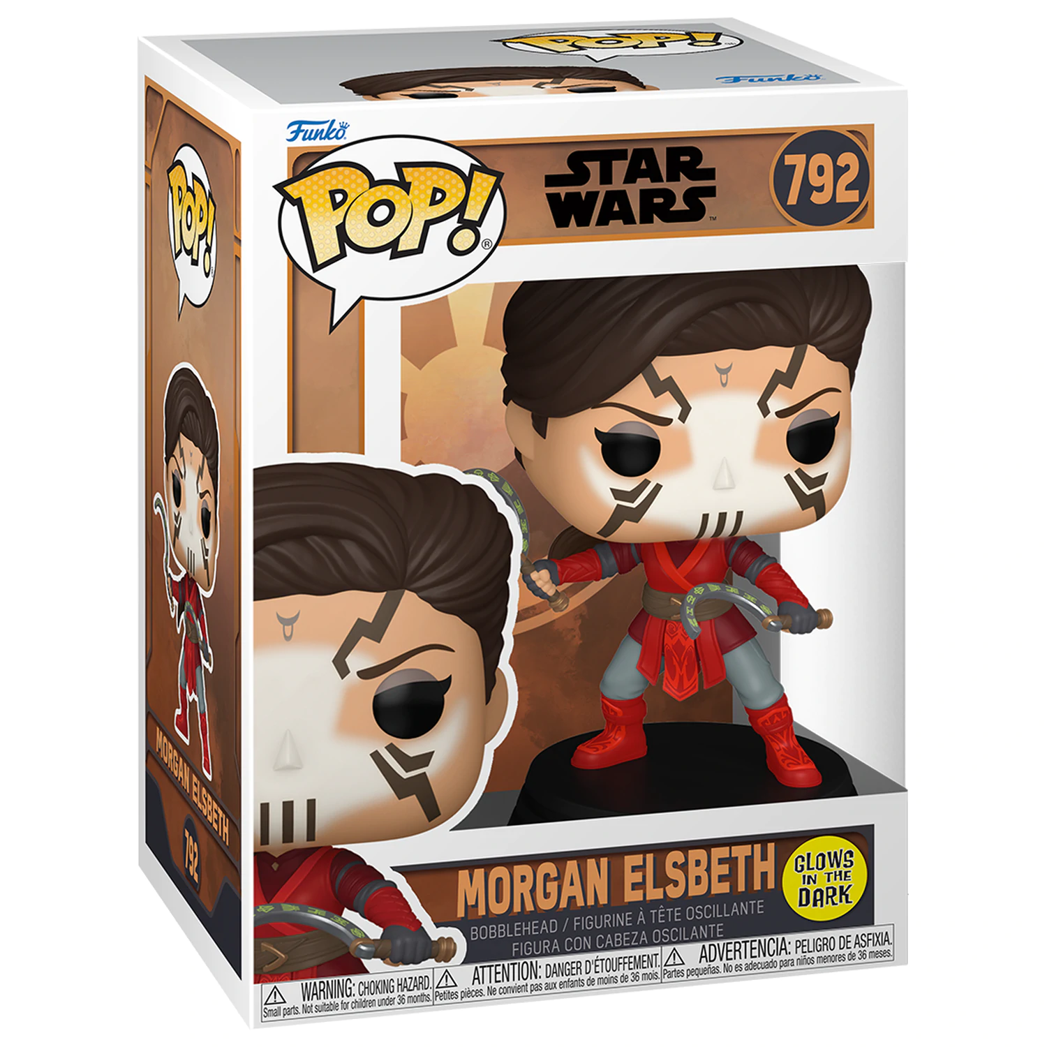 Star Wars: Tales of the Empire Funko POP! Vinilna figura Morgan Elsbeth (Glow) 9 cm fotografija izdelka