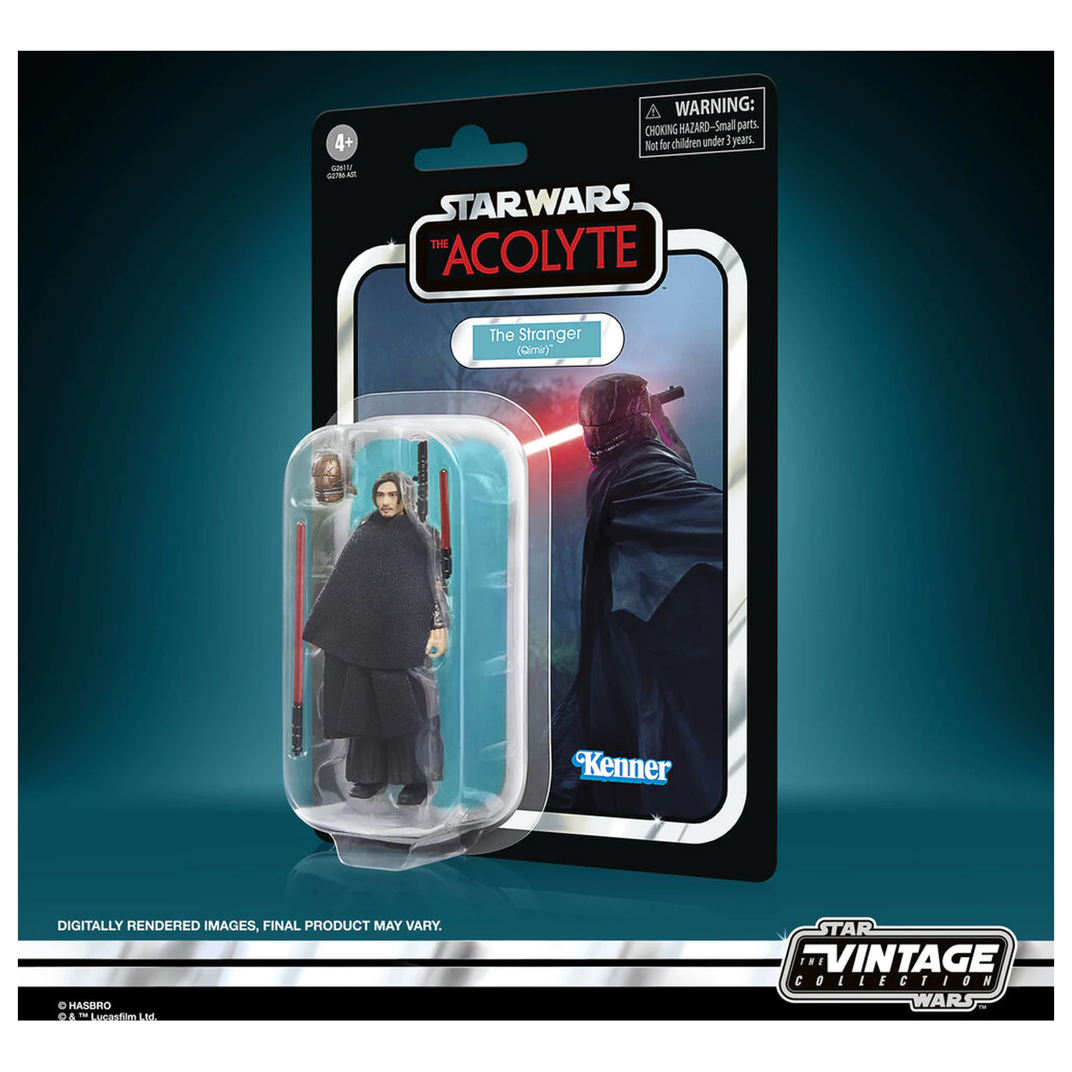 Star Wars The Acolyte The Stranger Qimir figura 9,5cm fotografija izdelka