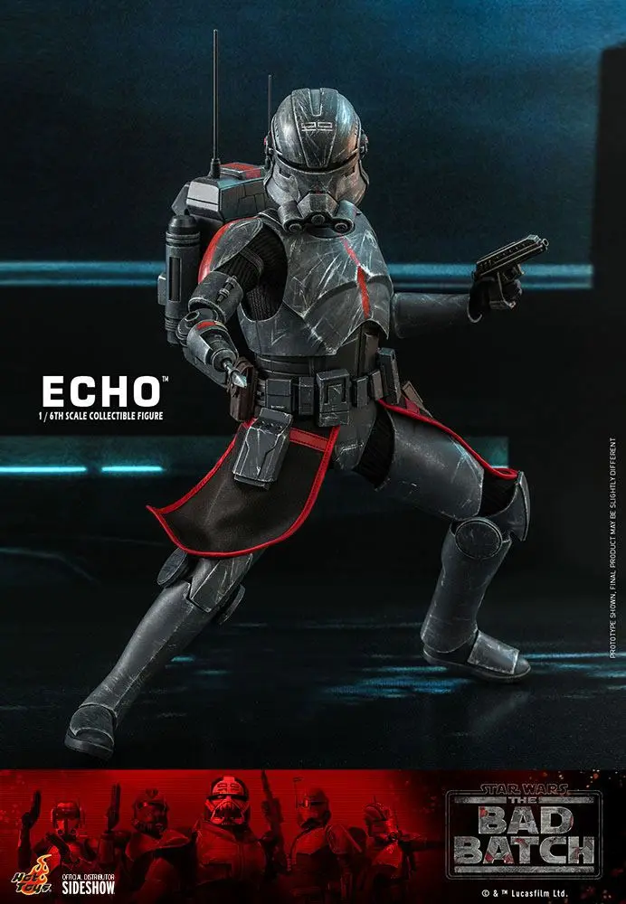 Star Wars The Bad Batch Akcijska Figura 1/6 Echo 29 cm fotografija izdelka