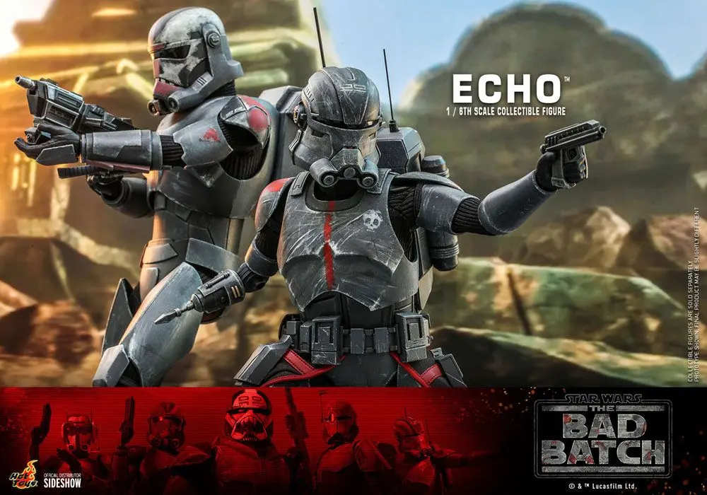 Star Wars The Bad Batch Akcijska Figura 1/6 Echo 29 cm fotografija izdelka