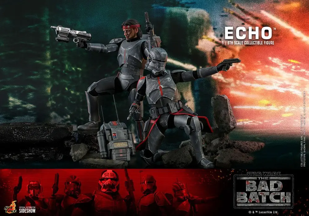 Star Wars The Bad Batch Akcijska Figura 1/6 Echo 29 cm fotografija izdelka