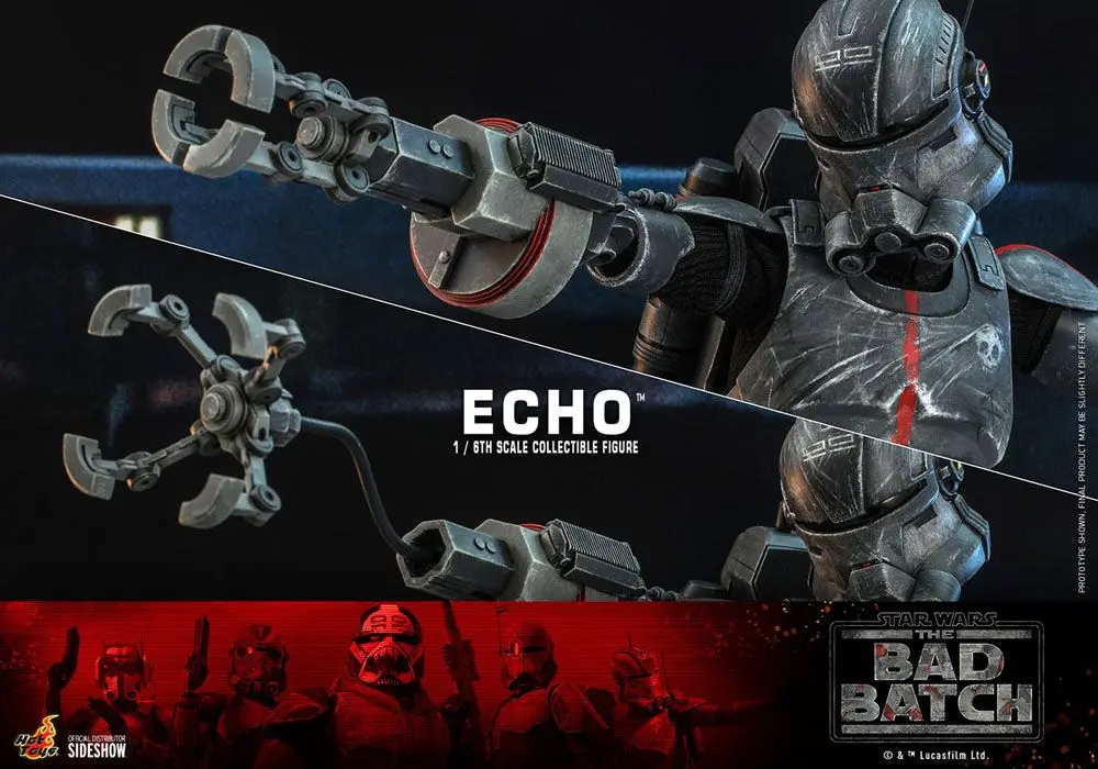 Star Wars The Bad Batch Akcijska Figura 1/6 Echo 29 cm fotografija izdelka