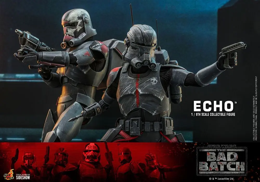 Star Wars The Bad Batch Akcijska Figura 1/6 Echo 29 cm fotografija izdelka