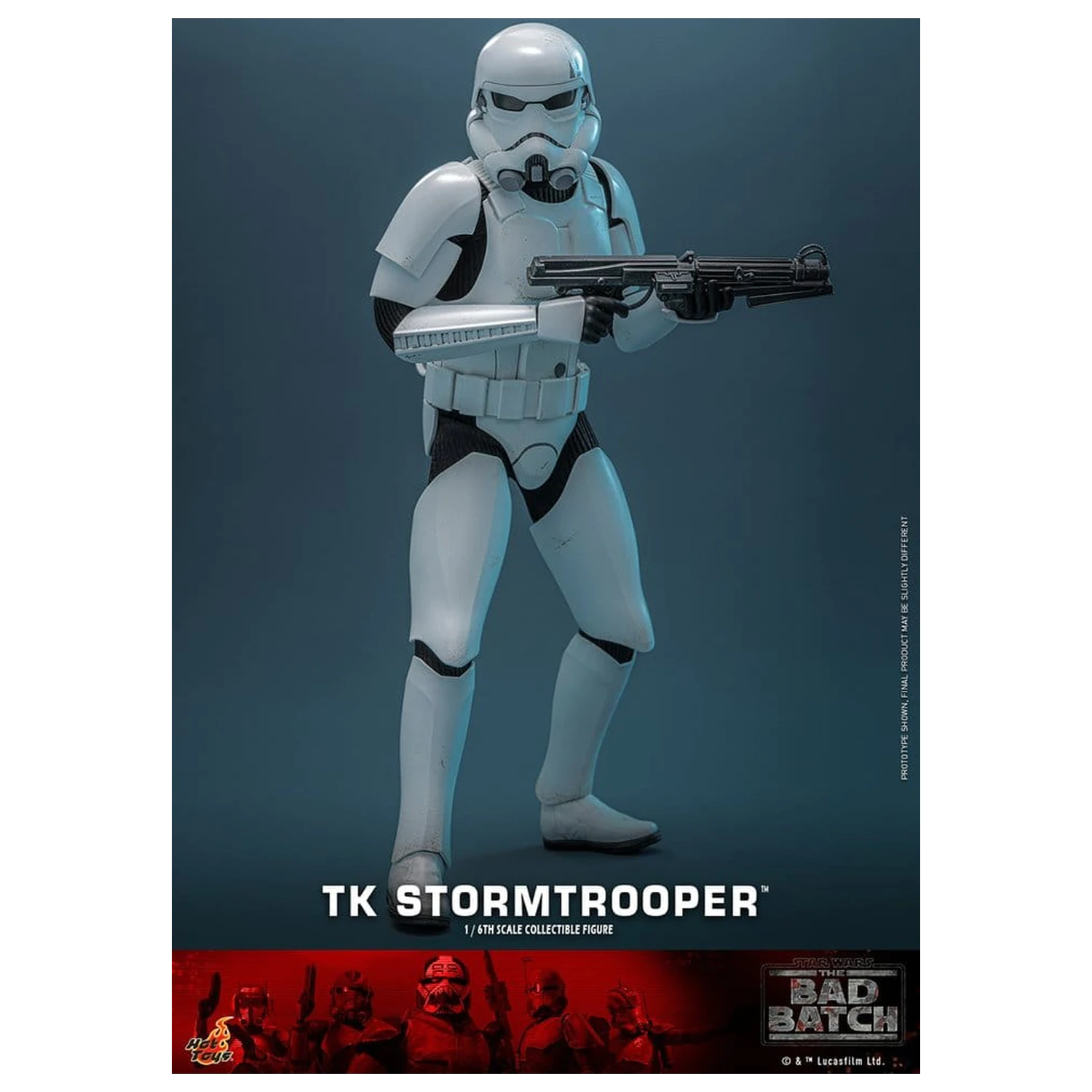 Star Wars: The Bad Batch akcijska figura 1/6 TK Stormtrooper 30 cm fotografija izdelka