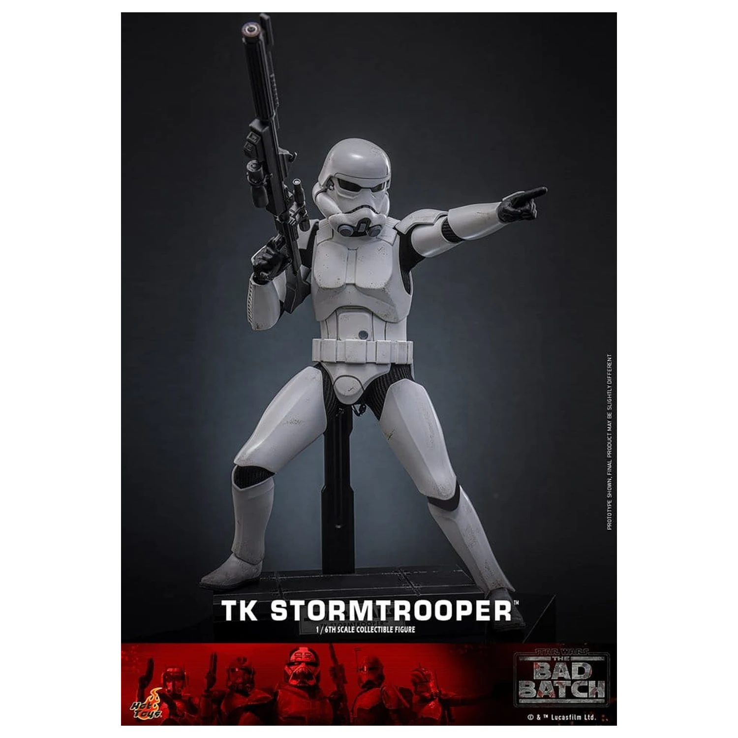 Star Wars: The Bad Batch akcijska figura 1/6 TK Stormtrooper 30 cm fotografija izdelka