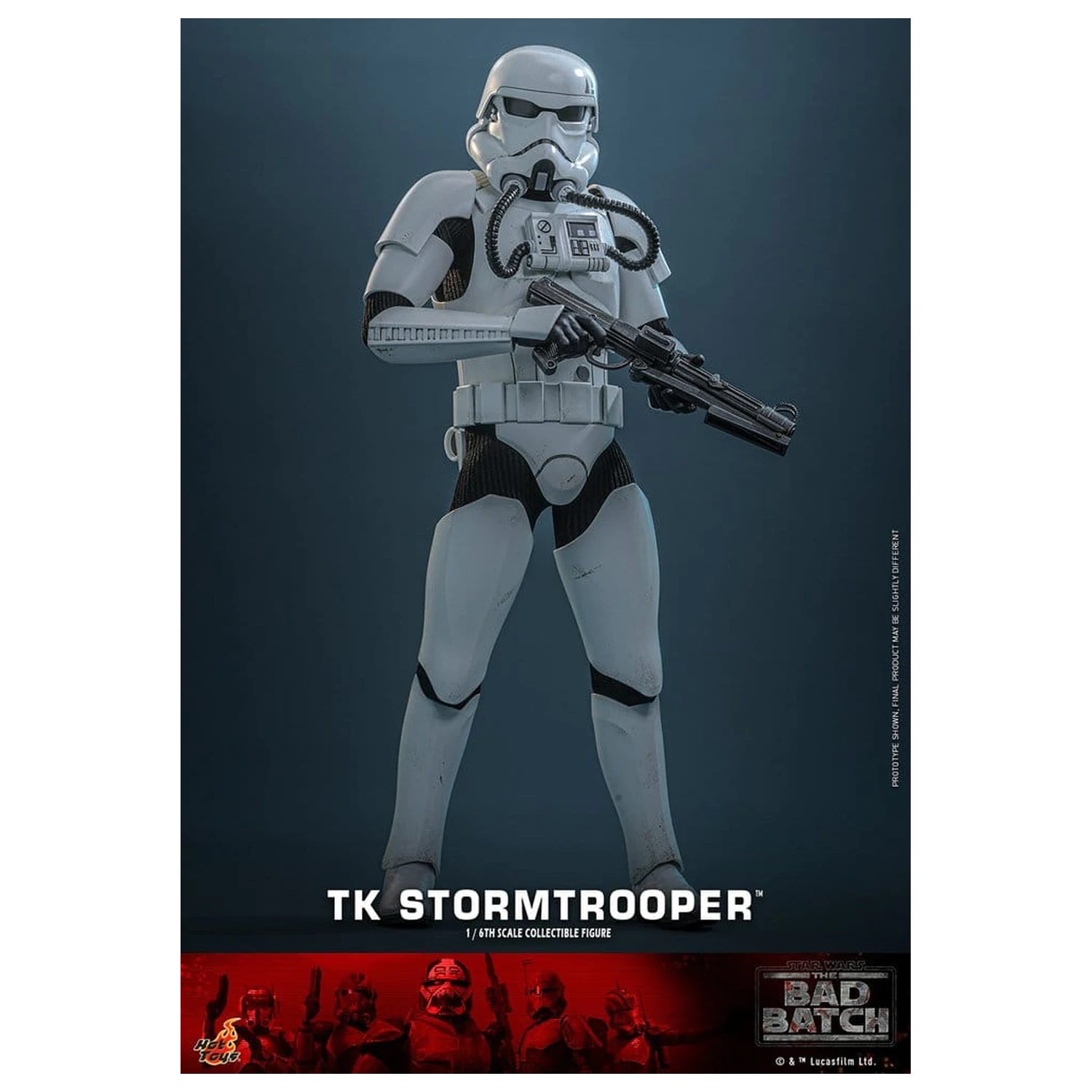 Star Wars: The Bad Batch akcijska figura 1/6 TK Stormtrooper 30 cm fotografija izdelka