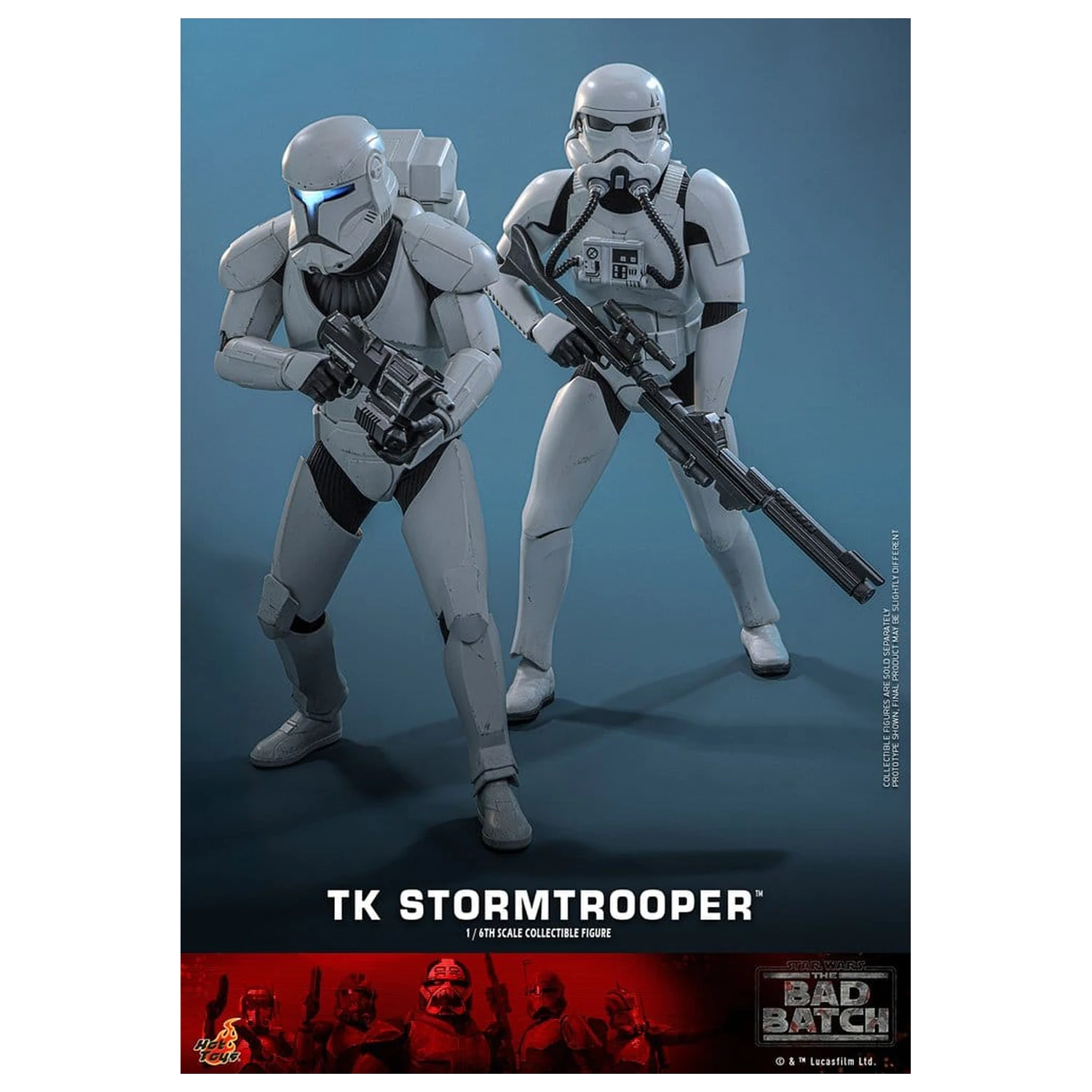 Star Wars: The Bad Batch akcijska figura 1/6 TK Stormtrooper 30 cm fotografija izdelka