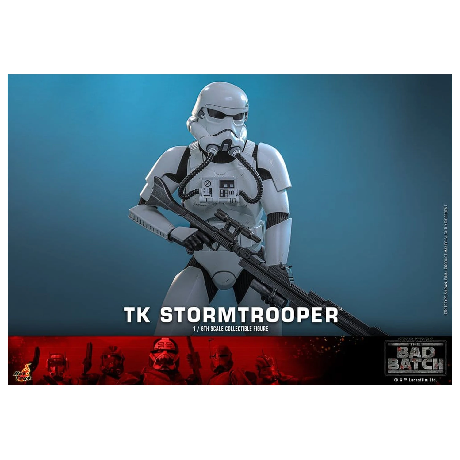 Star Wars: The Bad Batch akcijska figura 1/6 TK Stormtrooper 30 cm fotografija izdelka