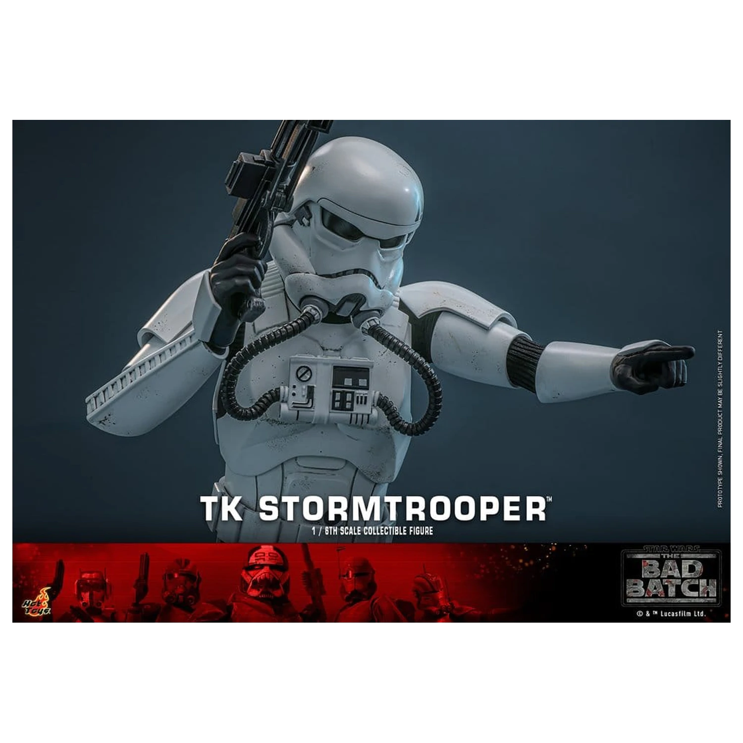 Star Wars: The Bad Batch akcijska figura 1/6 TK Stormtrooper 30 cm fotografija izdelka