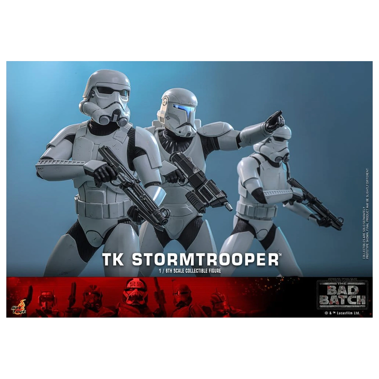 Star Wars: The Bad Batch akcijska figura 1/6 TK Stormtrooper 30 cm fotografija izdelka