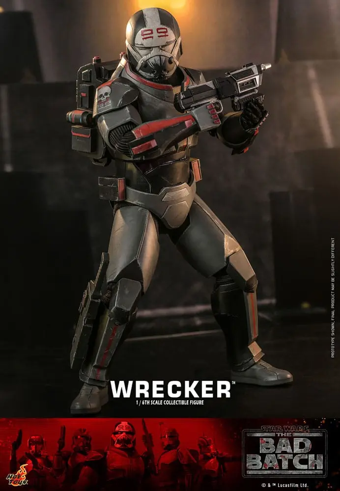 Star Wars: The Bad Batch Akcijska figura 1/6 Wrecker 33 cm fotografija izdelka