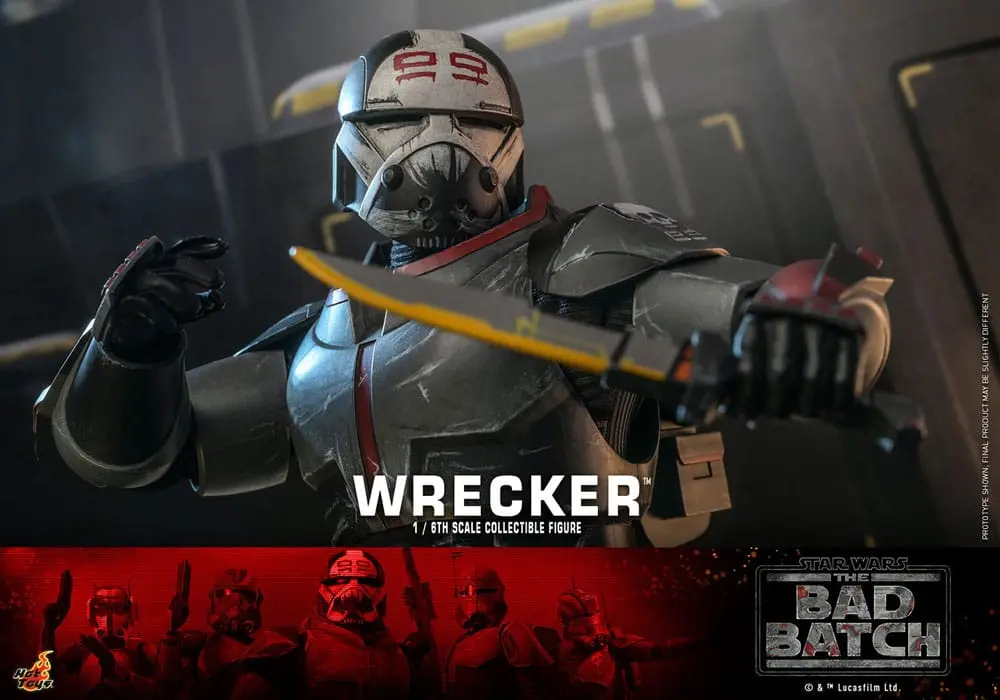 Star Wars: The Bad Batch Akcijska figura 1/6 Wrecker 33 cm fotografija izdelka