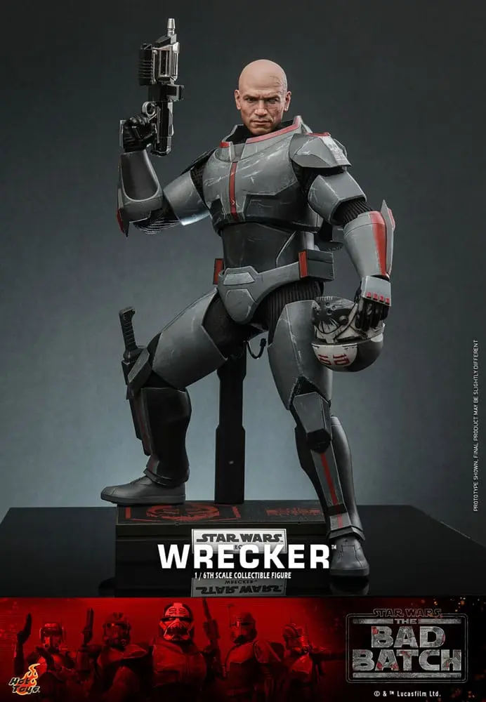 Star Wars: The Bad Batch Akcijska figura 1/6 Wrecker 33 cm fotografija izdelka