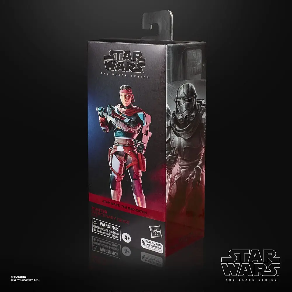Star Wars: The Bad Batch Black Series Akcijska Figura Hunter (Mercenary Gear) 15 cm fotografija izdelka