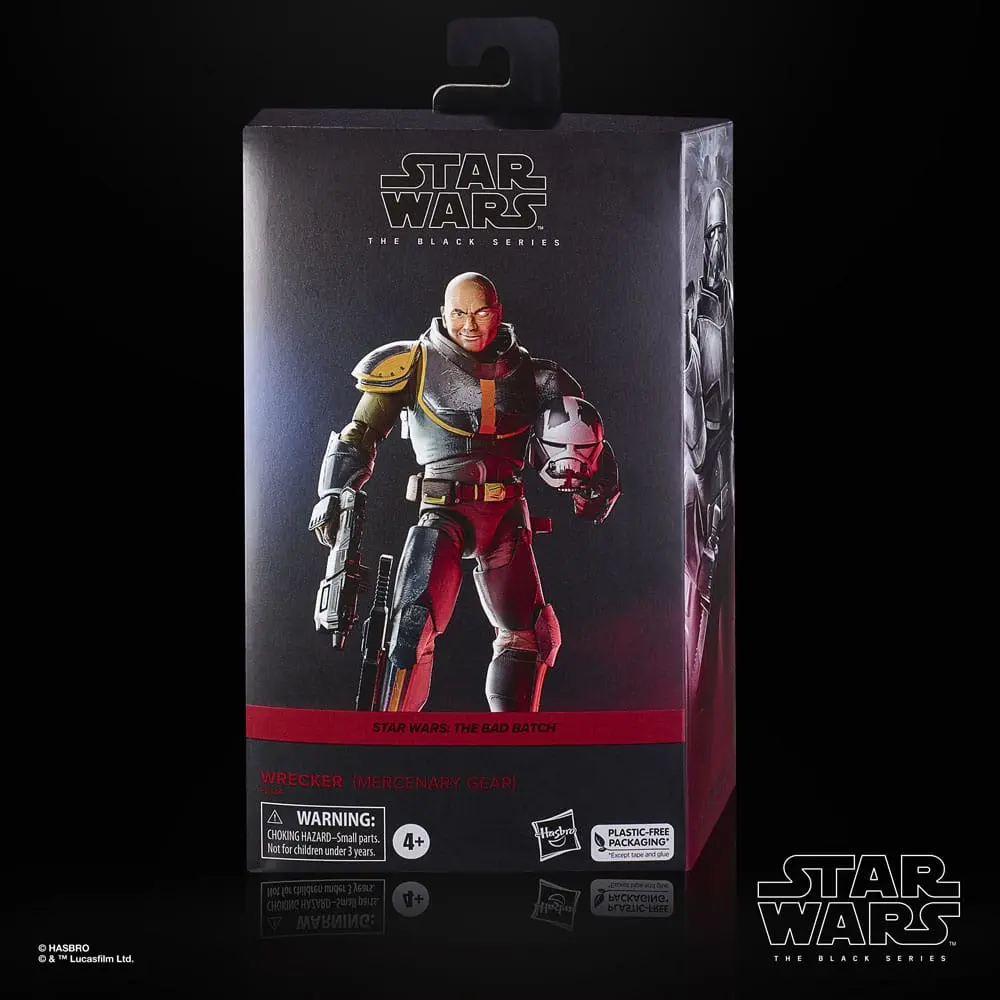 Star Wars: The Bad Batch Black Series akcijska figura Wrecker (Mercenary Gear) 15 cm fotografija izdelka