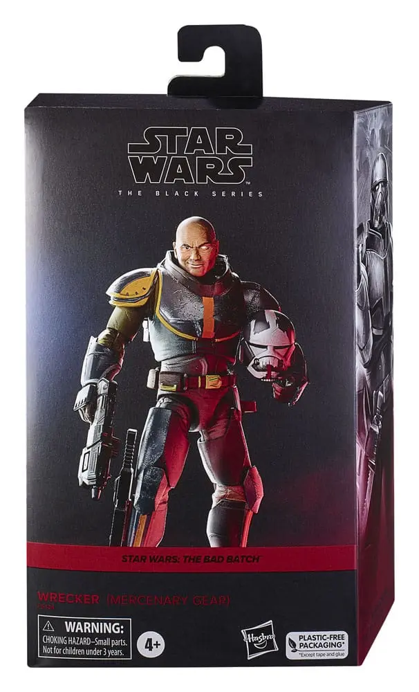 Star Wars: The Bad Batch Black Series akcijska figura Wrecker (Mercenary Gear) 15 cm fotografija izdelka