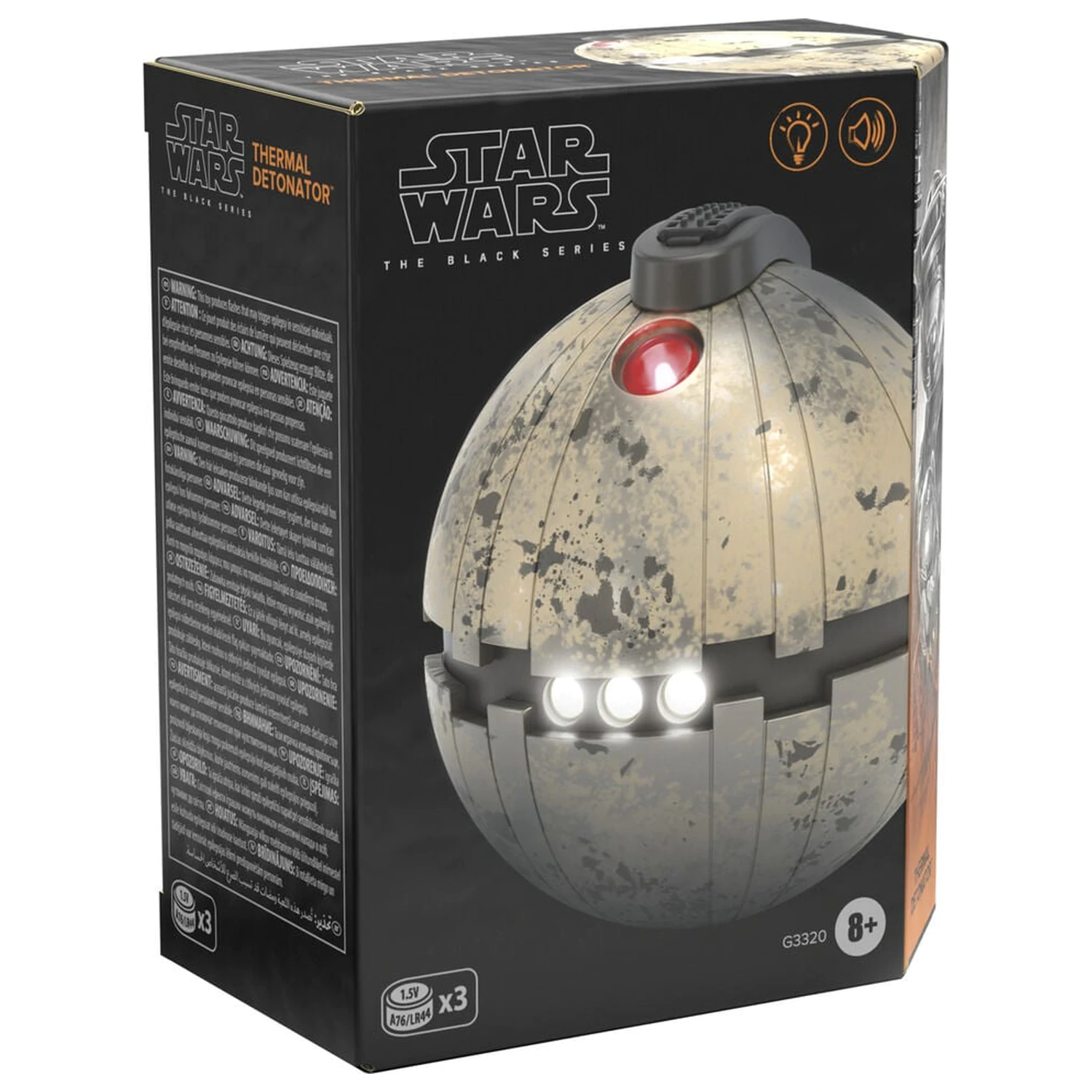 Star Wars The Black Series premium elektronski detonator fotografija izdelka