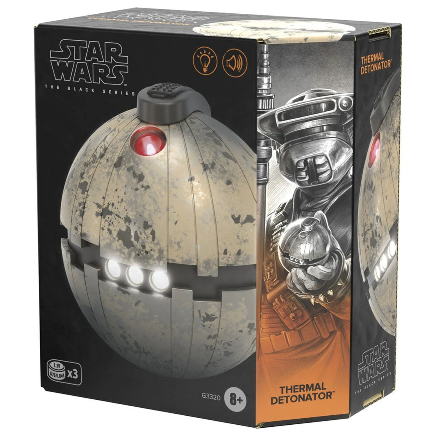 Star Wars The Black Series premium elektronski detonator fotografija izdelka