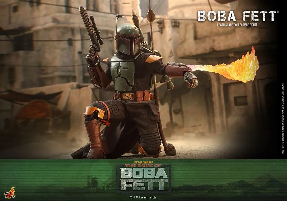 Star Wars: The Book of Boba Fett akcijska figura 1/6 Boba Fett 30 cm fotografija izdelka