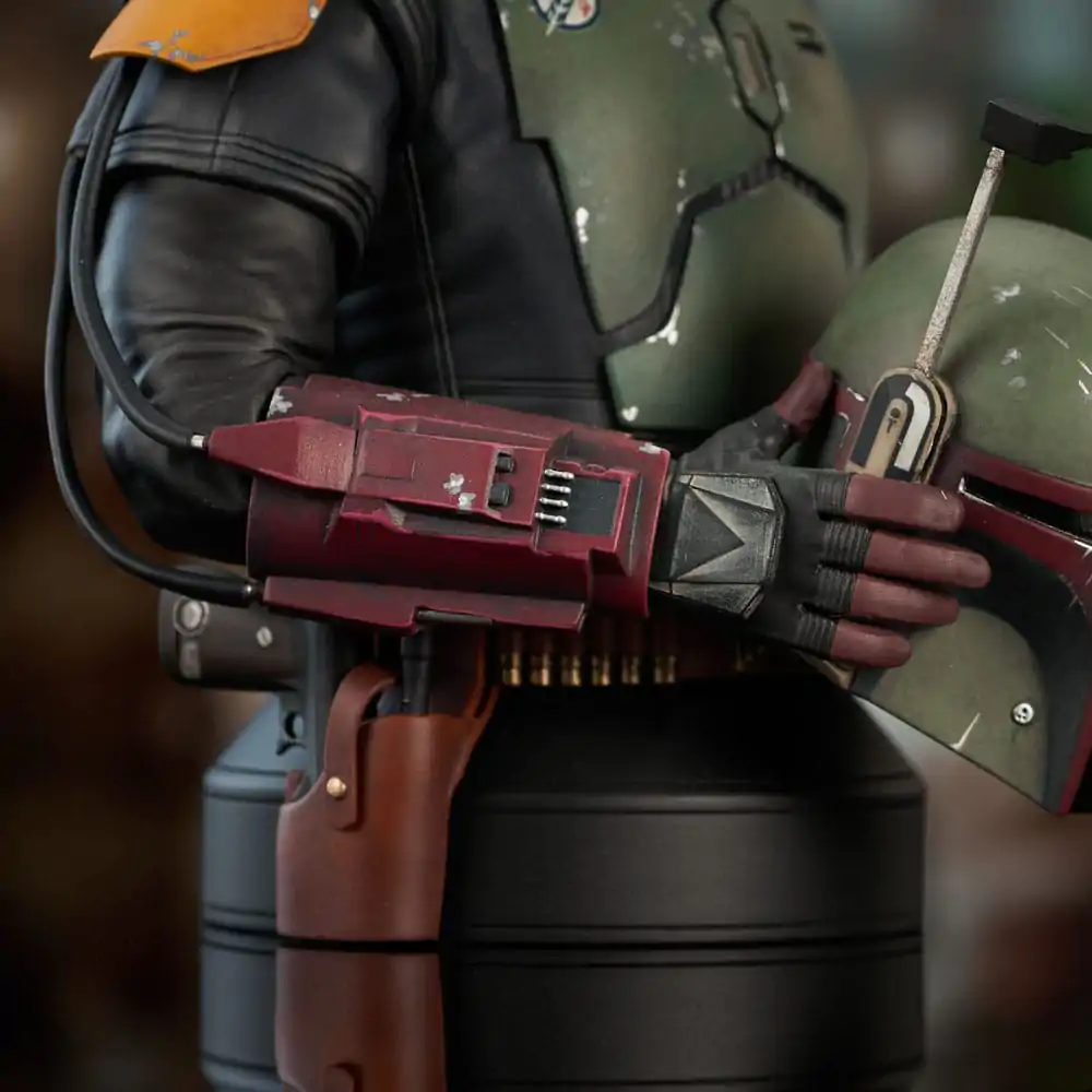 Star Wars: The Book of Boba Fett 1/6 Boba Fett Unhelmeted 15 cmVojna zvezd: Knjiga Bobe Fetta 1/6 Boba Fett brez čelade 15 cm fotografija izdelka