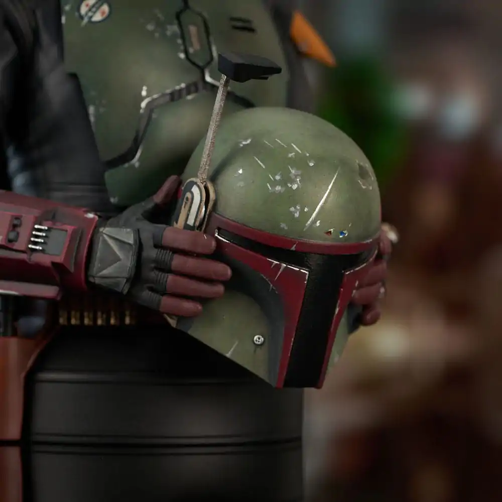Star Wars: The Book of Boba Fett 1/6 Boba Fett Unhelmeted 15 cmVojna zvezd: Knjiga Bobe Fetta 1/6 Boba Fett brez čelade 15 cm fotografija izdelka