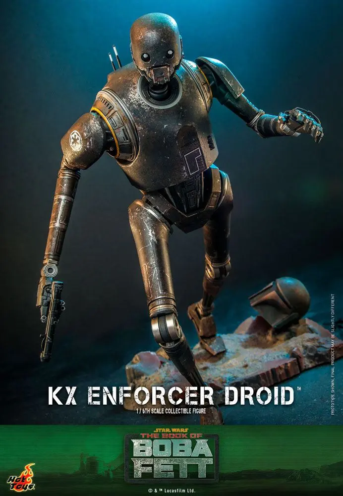 Star Wars: The Book of Boba Fett akcijska figura 1/6 KX Enforcer Droid 36 cm fotografija izdelka